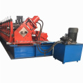 Hydraulic Cutting Steel C Purlin Roll Forming Machine